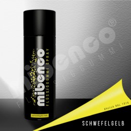 mibenco Spray - schwefelgelb matt - 400ml
